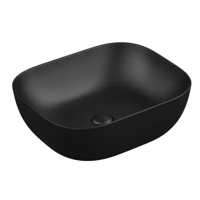 Раковина накладная Koller Pool Round 500x400x150 мм черный (1822090512)